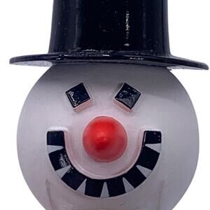 1996 Hallmark Keepsake PEZ Snowman Collectible Christmas Ornament in Box